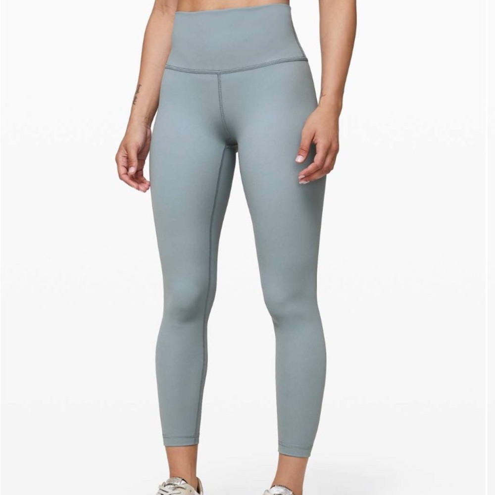 Lululemon H3 Wunder Under High-Rise Tight 25" size 8 *Full-On Luxtreme Chambray